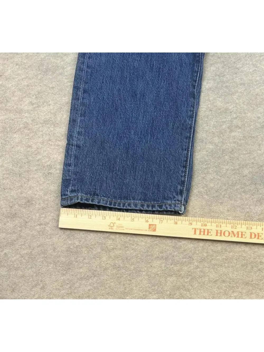 Levi's Y2K 501 Original Straight Leg Blue Jeans Size 38x30
